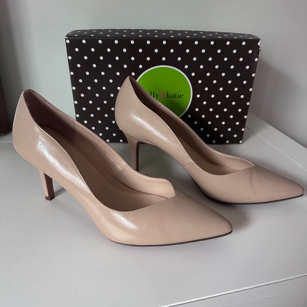 Kelly & Katie Neutral Hilary Pump Size 10